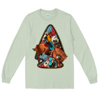 Matcha arrowhead rodeo Long Sleeve Tee - JahusDesignShop