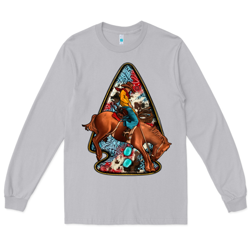 Arrowhead Rodeo Long Sleeve Tee by JahusDesignShop | Teevron