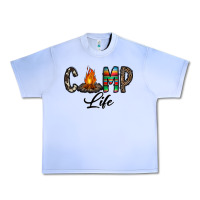 Grape Ice camp life Urban Heavy Tee - CowhideDigitalArt