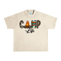 Sandshell camp life Urban Heavy Tee - CowhideDigitalArt