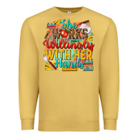 Antique Gold she works willingly with her hands teacher Premium Sweatshirt - NancyCooperArtShop