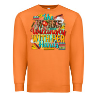 Carrot she works willingly with her hands teacher Premium Sweatshirt - NancyCooperArtShop