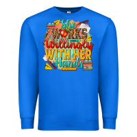 True Royal she works willingly with her hands teacher Premium Sweatshirt - NancyCooperArtShop