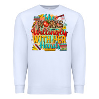 White she works willingly with her hands teacher Premium Sweatshirt - NancyCooperArtShop