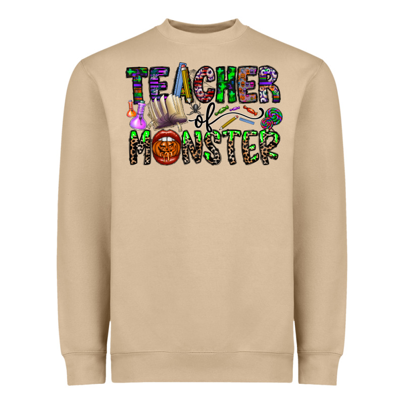 Teacher Of Monster Heavyweight Sweatshirt by CowhideDigitalArt | Teevron