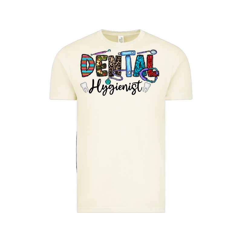 Dental Hygienist Vintage Tee by CowhideDigitalArt | Teevron