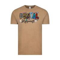 Vintage Coffee dental hygienist Vintage Tee - CowhideDigitalArt
