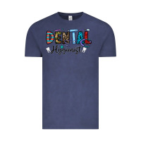 Vintage Denim dental hygienist Vintage Tee - CowhideDigitalArt