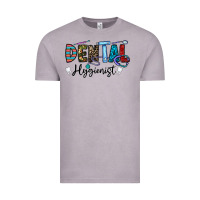Vintage Zinc dental hygienist Vintage Tee - CowhideDigitalArt