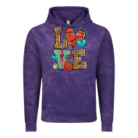Cloud Purple love basketball Vintage Hoodie - Zillion Design Studio