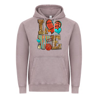 Vintage Zinc love basketball Vintage Hoodie - Zillion Design Studio