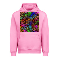 Fuchsia Pink Pride leopard seamless pattern Urban Hoodie - NancyCooperArtShop