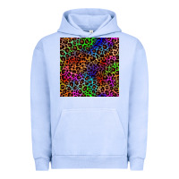 Pigment Grape Ice Pride leopard seamless pattern Urban Hoodie - NancyCooperArtShop