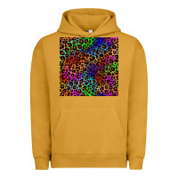 Pigment Peanut Butter Pride leopard seamless pattern Urban Hoodie - NancyCooperArtShop