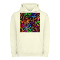 Pigment Pistachio Pride leopard seamless pattern Urban Hoodie - NancyCooperArtShop