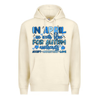 Sandshell in april we wear blue for autism awareness Premium Hoodie - Artiststas