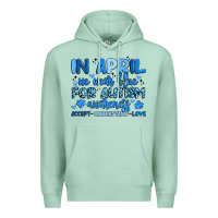 Seafoam in april we wear blue for autism awareness Premium Hoodie - Artiststas