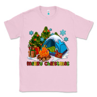 Bubblegum Pink merry Christmas camp Classic Tee - AdoDesignShop