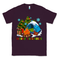 Plum merry Christmas camp Classic Tee - AdoDesignShop