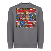 Storm proud veteran seamless pattern Heavyweight Sweatshirt - HRA Design Shop