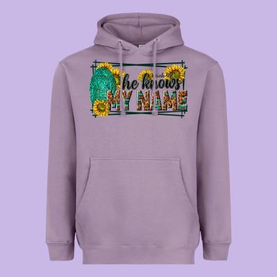 He Knows My Name Isaiah 43 1 Heavyweight Hoodie Designed By Nancycooperartshop