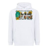 White he knows my name isaiah 43 1 Heavyweight Hoodie - NancyCooperArtShop
