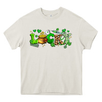 Cream lucky nurse Heavy Core Tee - Artiststas
