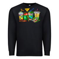 Black teacher coffee cups Premium Sweatshirt - NancyCooperArtShop