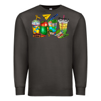 Smoke teacher coffee cups Premium Sweatshirt - NancyCooperArtShop