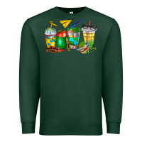 Sports Green teacher coffee cups Premium Sweatshirt - NancyCooperArtShop