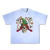 Grape Ice elf skull Urban Heavy Tee - FaDigitalArtStudio