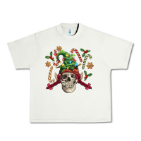 Pistachio elf skull Urban Heavy Tee - FaDigitalArtStudio