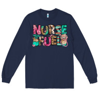 Navy nurse fuel coffee cups Long Sleeve Tee - Jasminsmagicworld