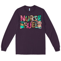 Plum nurse fuel coffee cups Long Sleeve Tee - Jasminsmagicworld