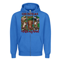 True Royal christmas with my herd cows Zipper Hoodie - BarkalooDesign