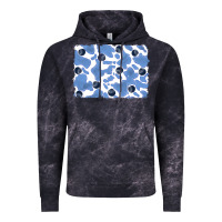 Cloud Black distressed blueberry milkshake cowhide Vintage Hoodie - RanaPortraitStore