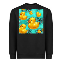 Black rubber duck seamless pattern Heavyweight Sweatshirt - HRA Design Shop