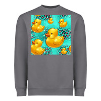Storm rubber duck seamless pattern Heavyweight Sweatshirt - HRA Design Shop