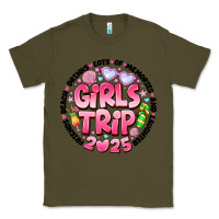 Army Green Grils Trip 2025 Classic Tee - CowhideDigitalArt