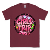 Burgundy Grils Trip 2025 Classic Tee - CowhideDigitalArt