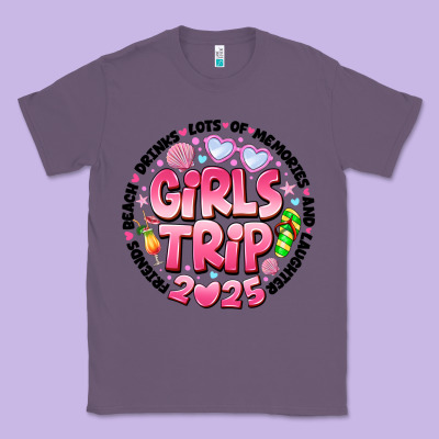 Grils Trip 2025 Classic Tee Designed By Cowhidedigitalart