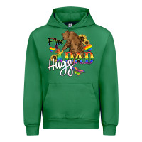 Emerald Free Dad hugs Urban Hoodie - NancyCooperArtShop
