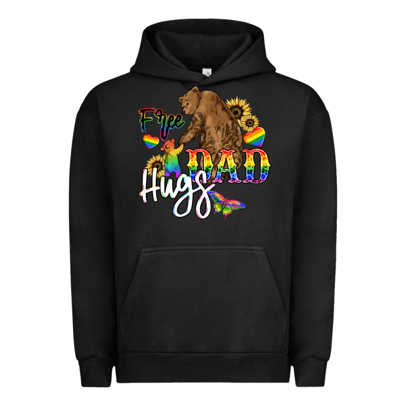 Free Dad Hugs Urban Hoodie by NancyCooperArtShop | Teevron