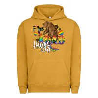 Pigment Peanut Butter Free Dad hugs Urban Hoodie - NancyCooperArtShop