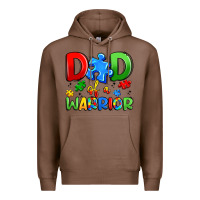 Chestnut dad of a warrior Premium Hoodie - Artiststas