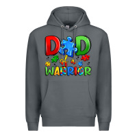 Rock dad of a warrior Premium Hoodie - Artiststas