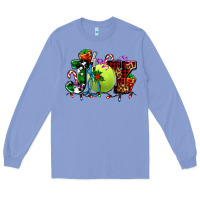 Colony Blue joy and tennis christmas Long Sleeve Tee - AdoDesignShop
