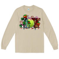 Mushroom joy and tennis christmas Long Sleeve Tee - AdoDesignShop
