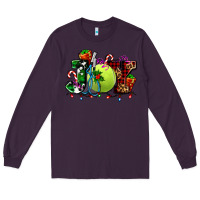Plum joy and tennis christmas Long Sleeve Tee - AdoDesignShop
