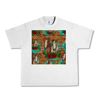 Lunar Rock horses with roses seamless pattern Urban Heavy Tee - HRA Design Shop